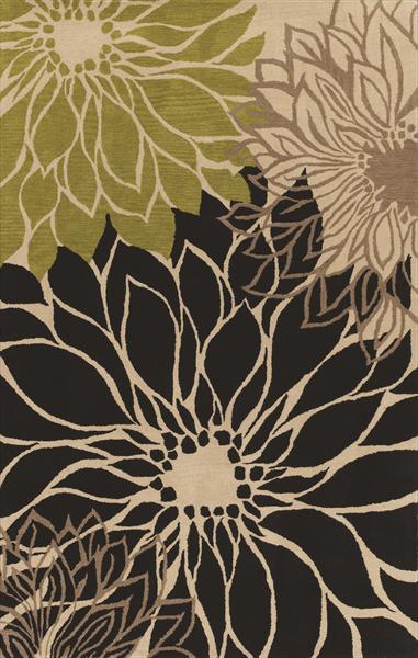 Rug 9x13 Black