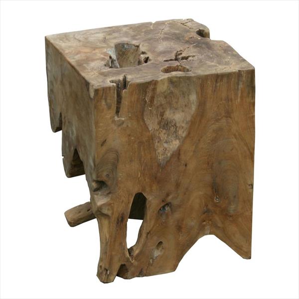 Wood End Table