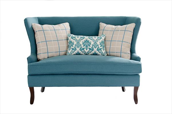 Loveseat Bevin Teal / Gateway Turquoise / Sonja Teal