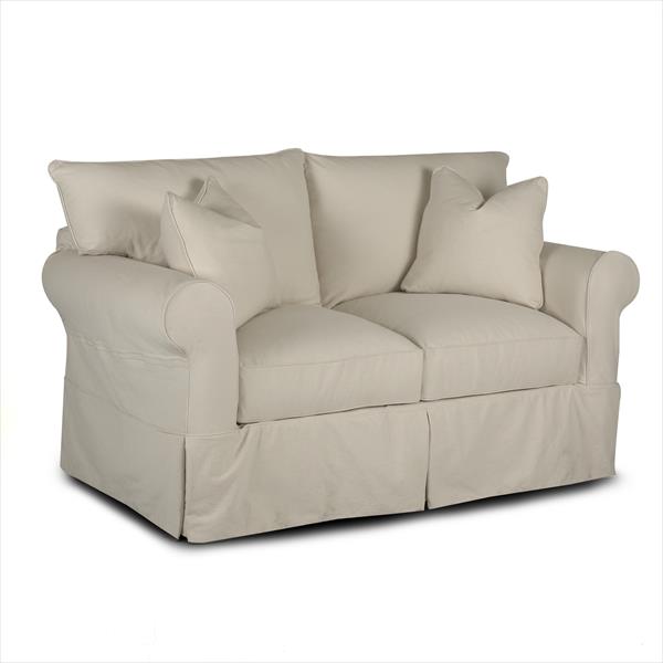 Bull Natural Slipcover Living Room Set