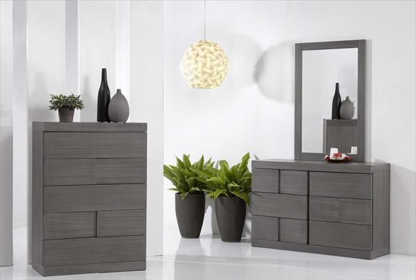 Grey/Brown Bedroom Set