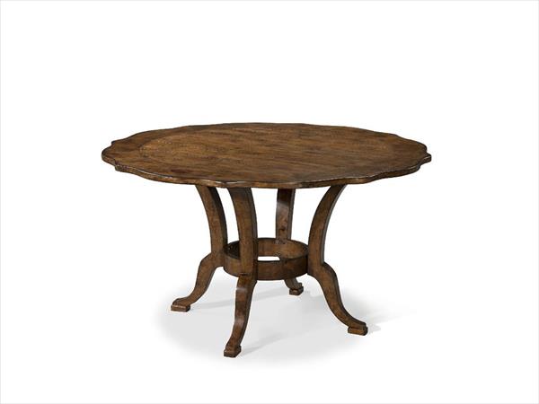 Side Chair & Round Dining Table Set