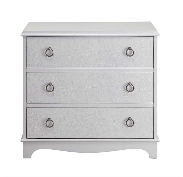 Chest Faux Crocodile/Howlett White