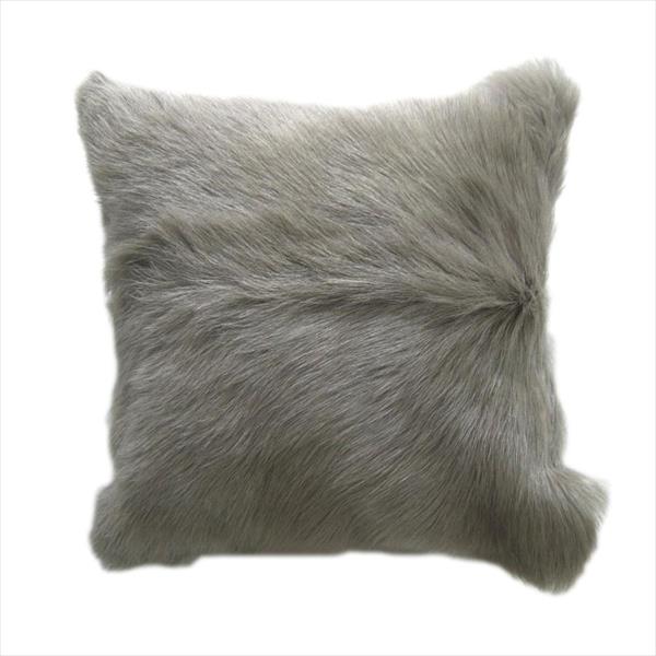 Goat Fur Accent Pillow