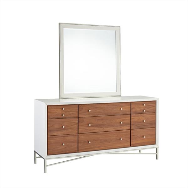 Jasper Pearl/Walnut Bedroom Set