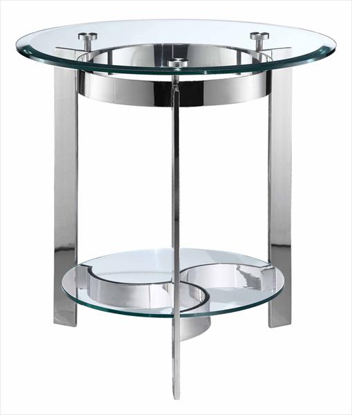 Glass End Table