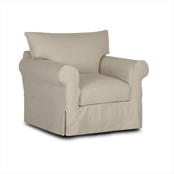 Bull Natural Slipcover Living Room Set