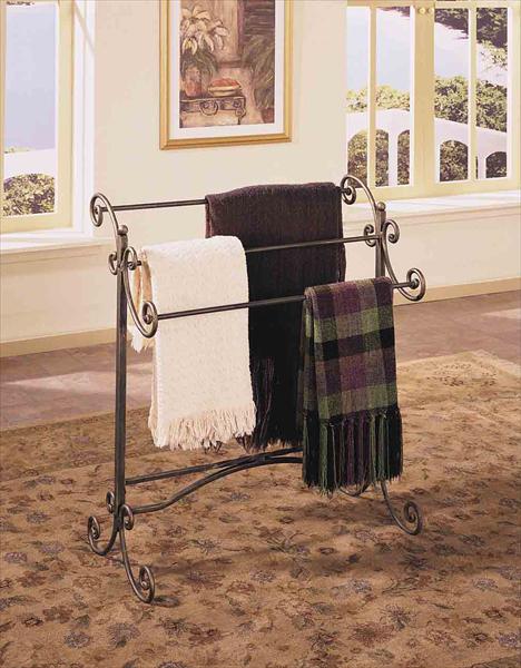 Metal blanket Rack
