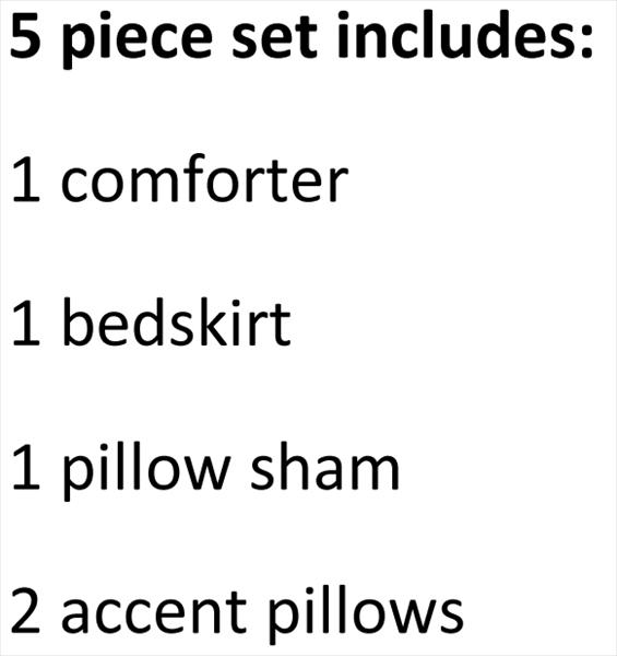 Metropolis-Salsa Comforter Set